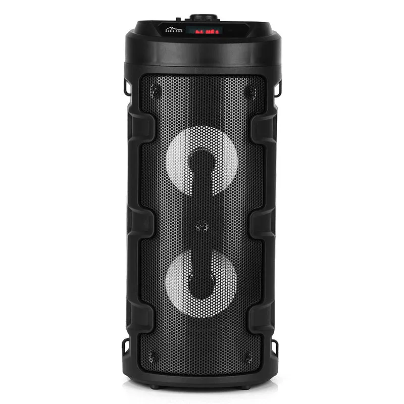 Media-Tech trådlös högtalare, Bluetooth, karaoke, 1000W, svart, MT3165