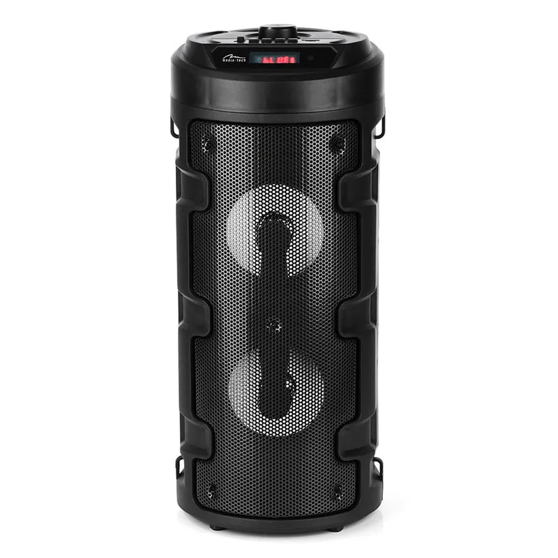 Media-Tech trådlös högtalare, Bluetooth, karaoke, 1000W, svart, MT3165