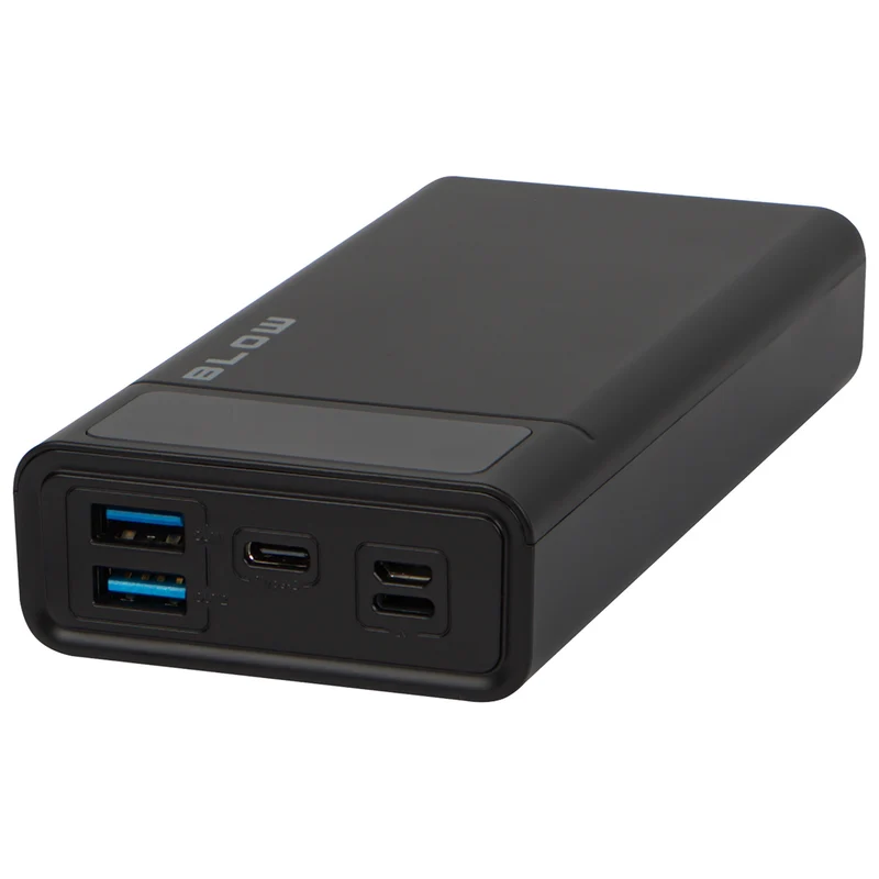 Powerbank 20 000 mAh PB20E Quick Charge 30 Power Delivery 20 W svart Blow