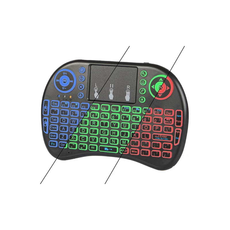 Blow KS-2 Trådlös Mini Trådlöst Tangentbord Med Bakgrundsbelysning Och Pekplatta