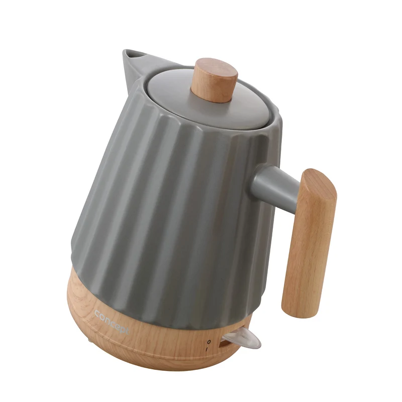 Concept vattenkokare, keramik, 1500W, 1,5L, mörkgrå, RK0092