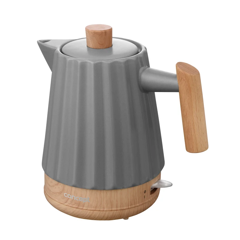 Concept vattenkokare, keramik, 1500W, 1,5L, mörkgrå, RK0092