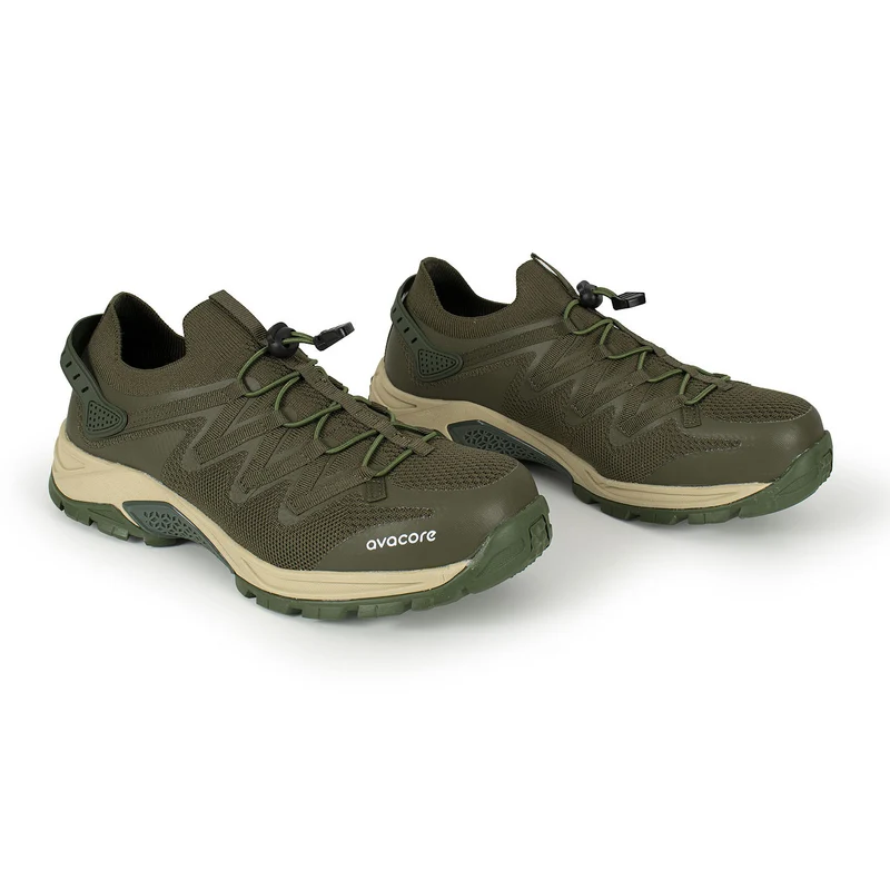 AVACORE halvstövlar, slip-on, khaki, storlek 41, MILTREKK