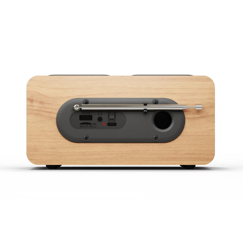 Blaupunkt Portable Radio, DAB+ digitalradio och FM-tuner, Bluetooth, hörlursutgång, USB- och microSD-spelare, LCD-display, klock- och alarmfunktion, drivs av uppladdningsbart USB-C-batteri, DR10CR
