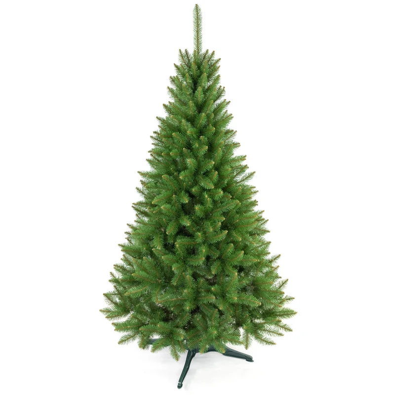 Gran som julgran på stativ, Premium, 200 cm, tät och naturtrogen, Damich