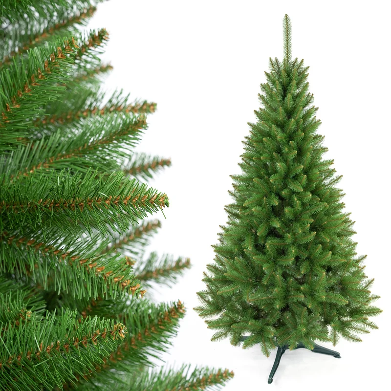Gran som julgran på stativ, Premium, 200 cm, tät och naturtrogen, Damich