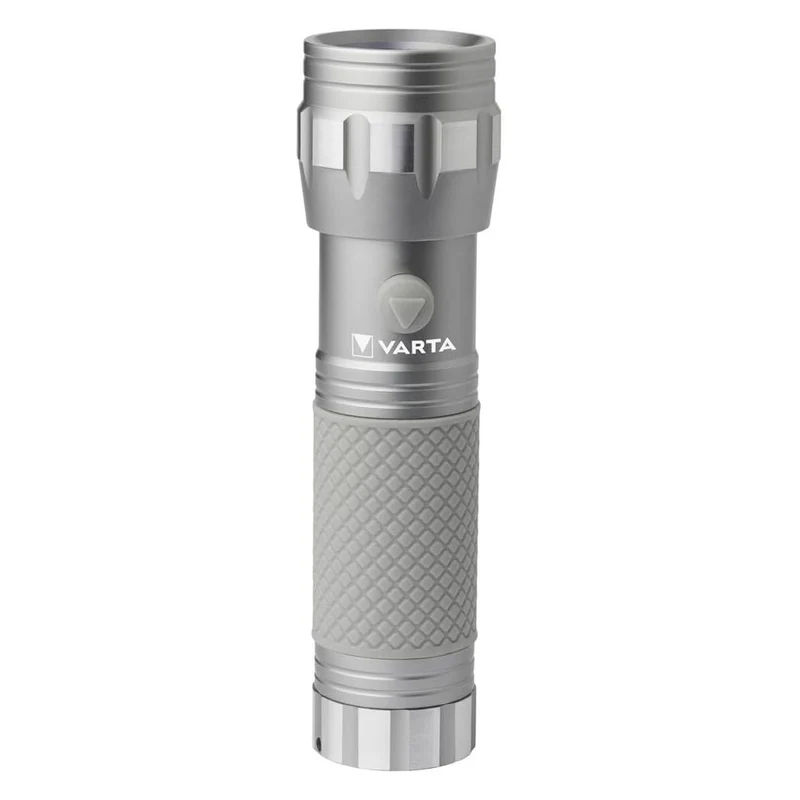 UV-LED-ficklampa 15638 i aluminium, UV-våglängd 395–400 nm, Multi LED-teknik + Varta-batterier ingår