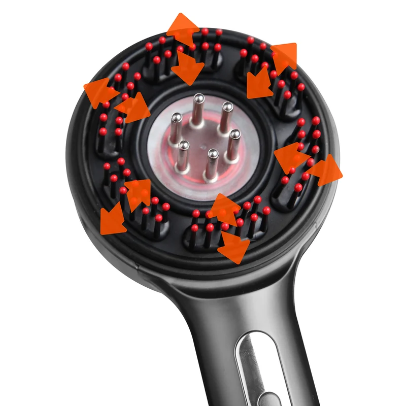REGENERATING HAIRBRUSH MASSAGER Massageborste för hår och hårbotten MT6537