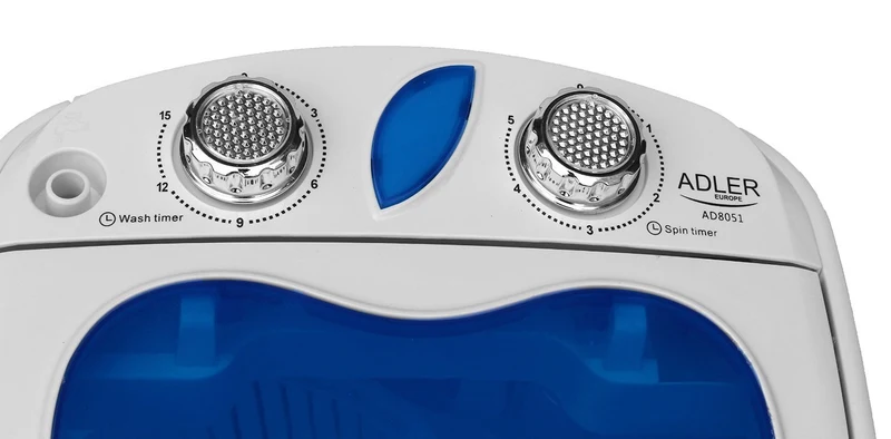 ADLER AD 8051 resetvättmaskin med centrifugeringsfunktion