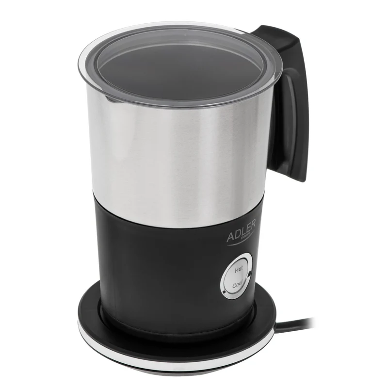 Adler mjölkskummare, elektrisk, varm och kall, max. 1000W, AD 4497