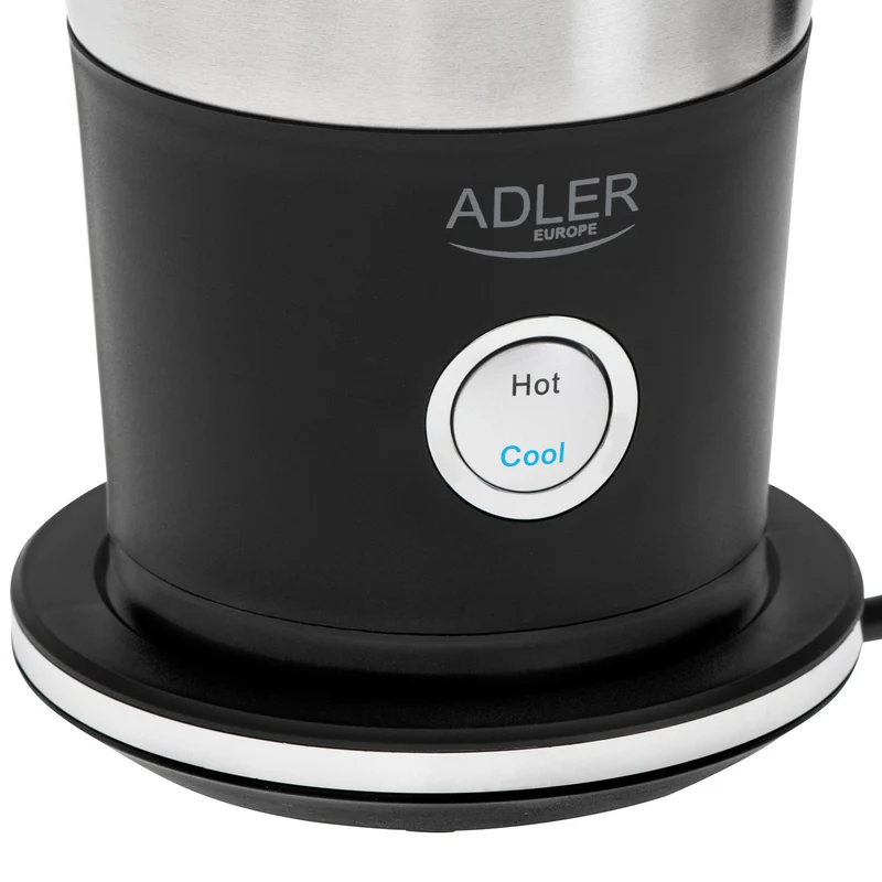 Adler mjölkskummare, elektrisk, varm och kall, max. 1000W, AD 4497