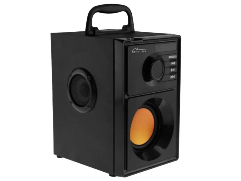 Trådlös Bluetooth-stereohögtalare med Media-Tech MT3145 15 W MP3-subwoofer
