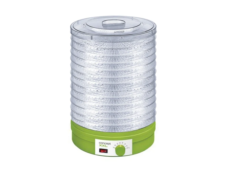 Elektrisk mattorkare med temperaturregulator, 12 brickor