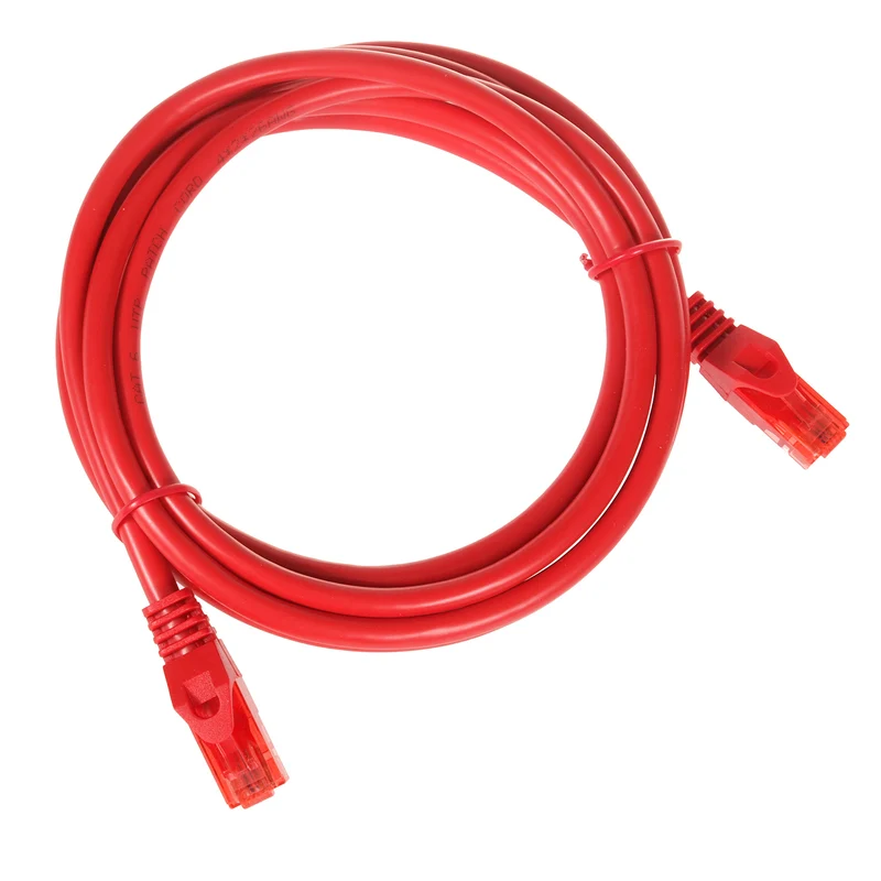Nätverkskabel lan pro. ethernet rj45 utp cat6 2 m maclean mctv-302 r