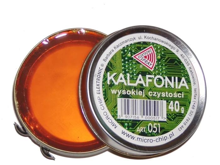 Aktivt kolofonium med aktivatorer för enklare lödning 35/40g