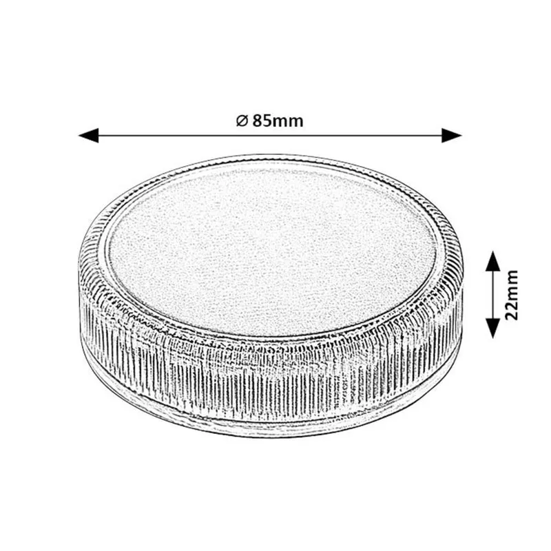 Trillo LED-solcellslampa 0,3 W, skymningssensor, transparent, IP65, K 4000, 77175, 2 stycken