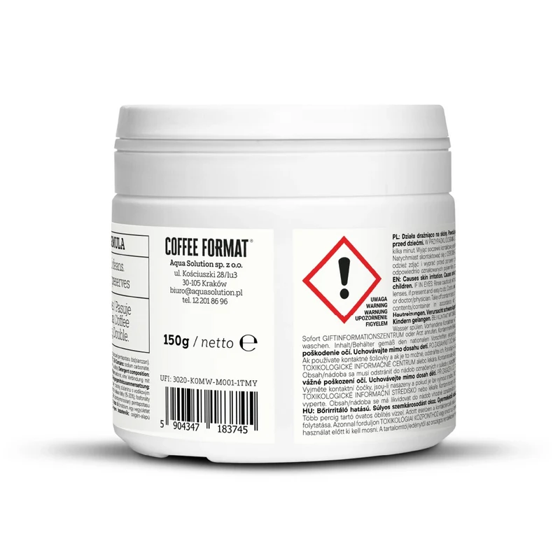 Rengöringstabletter för kaffebryggare, 2-phase Cleaning TABS+ 40 x 3,5 g Coffee Format, 3 förpackningar
