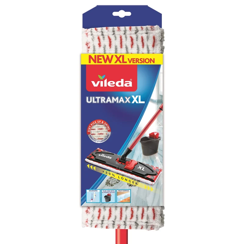 Flatmopp med teleskopstång XL 42CM VILEDA ULTRAMAX