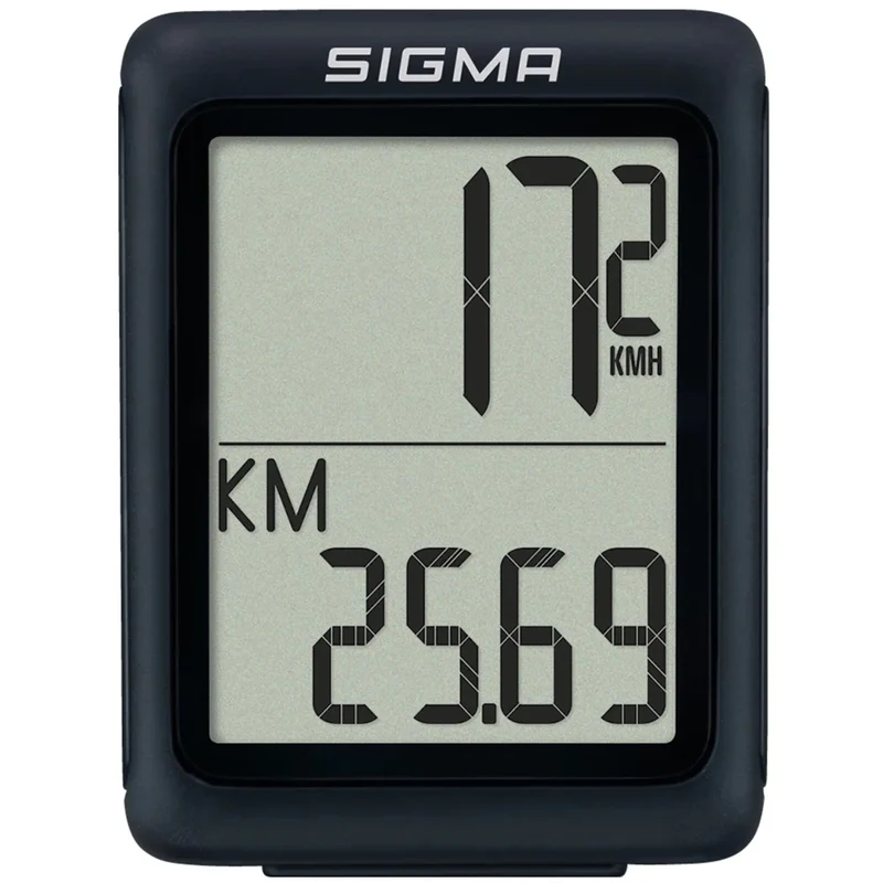 Cykelcomputer Sigma BC 5.0 WR, vattentät, väderbeständig, stor och tydlig display, 5 grundläggande funktioner