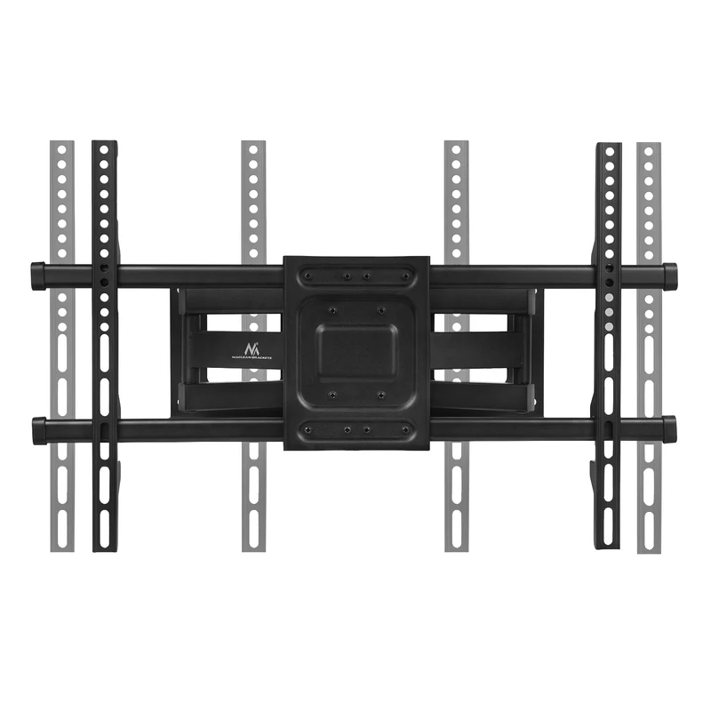 Maclean TV-fäste, max VESA 600x400, 32-85", 60kg, horisontell och vertikal vinkeljustering, profil 65-390mm, svart, MC-789