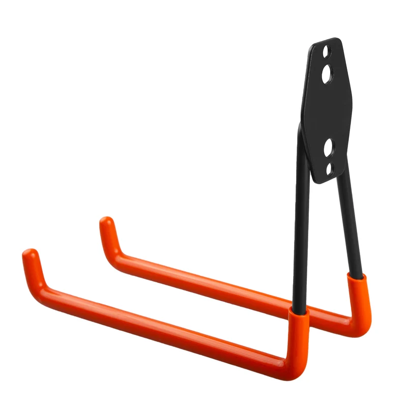 Garageväggfäste Maclean, för däck, trädgårdsredskap, stege, slangar, cykel, maxbelastning 25 kg, MC-444, 2 st