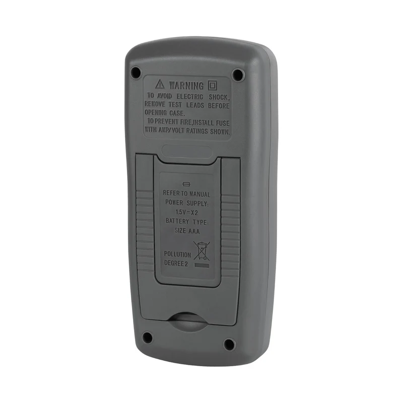 Rebel Tools RB-30D universalmätare innehåller testledningar