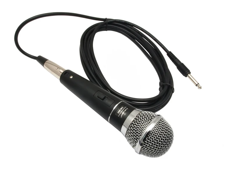 Dynamisk mikrofon Rebel DM-604 + fodral, kabel XLR - Jack 6,3 mm