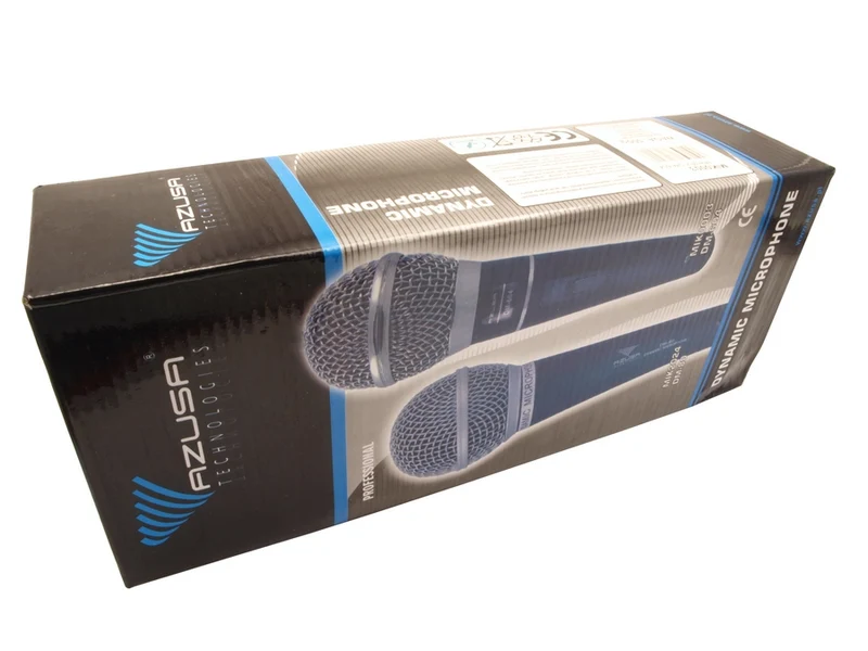 Dynamisk mikrofon Rebel DM-604 + fodral, kabel XLR - Jack 6,3 mm