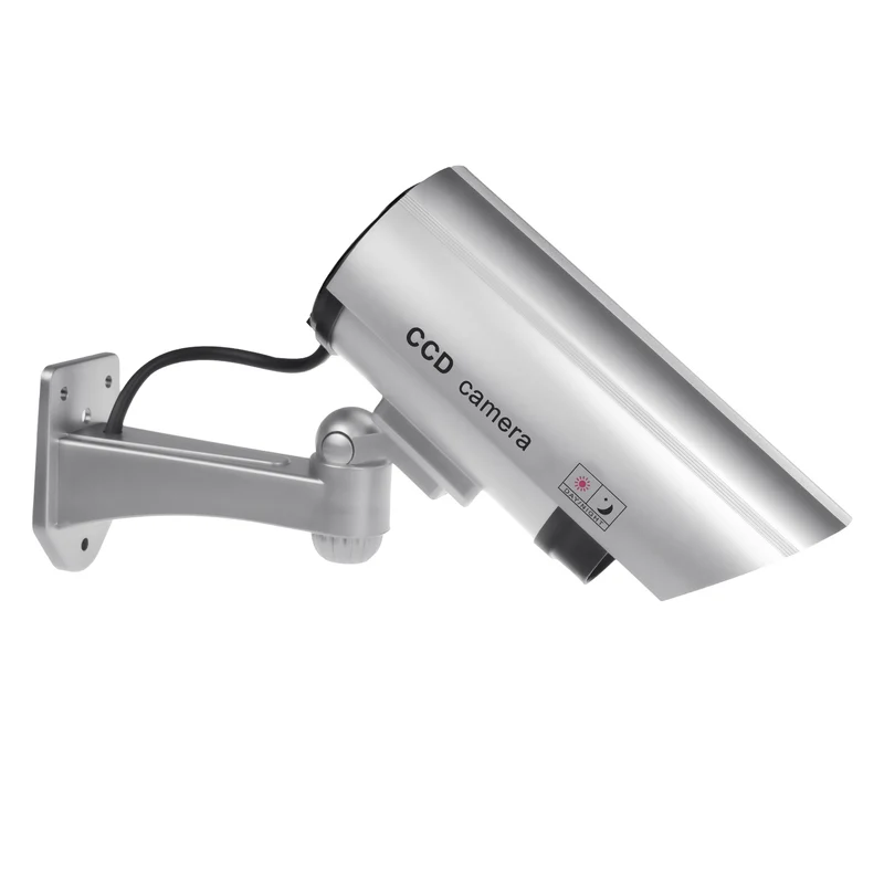 Dummy-kamera med blinkande LED IR1100 S IR extern + 2x Varta Industrial AA-batterier