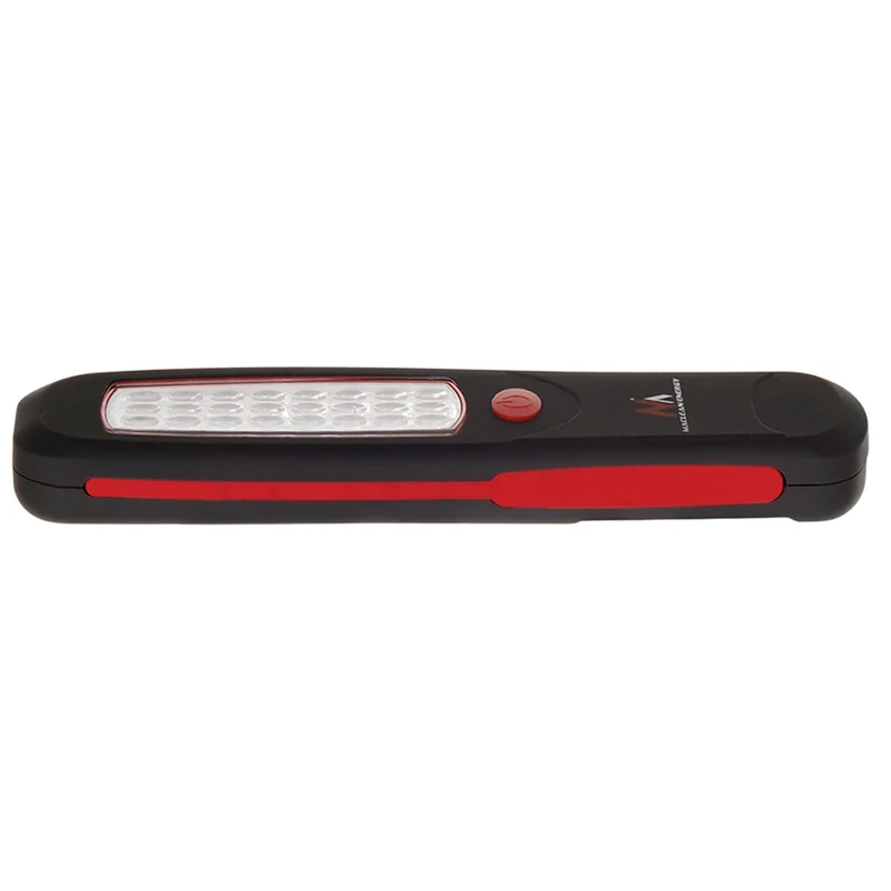 Lampa 24 LED Maclean, magnes, hak, 3xAA, MCE03 + 3x bateria Varta Industrial LR6/AA R-06