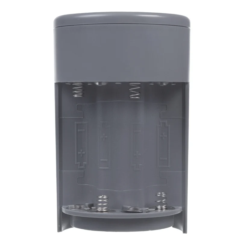 Promedix automatisk dispenser, dispenserbehållare för flytande tvål, desinfektionsvätskor, 300 ml, grå, PR-540 GR + 4 Varta Industrial AA-batterier
