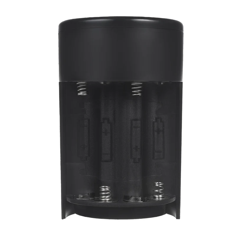 Promedix automatisk dispenser, dispenserbehållare för flytande tvål, desinfektionsvätskor, 300 ml, svart, PR-540 B + 4 AA Varta Industrial-batterier