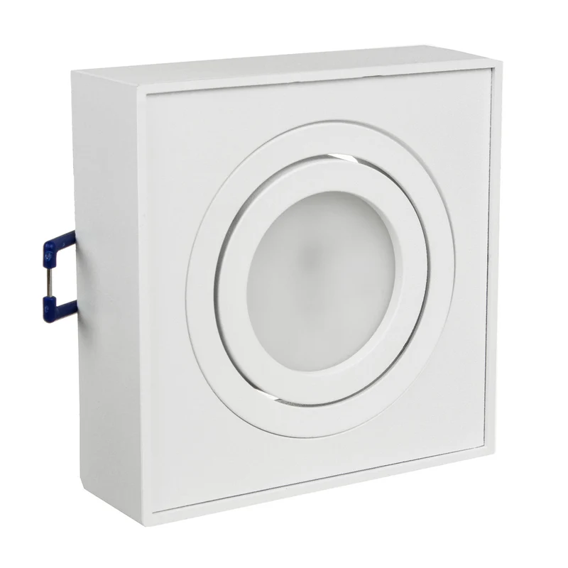 Infälld armatur MCE464 W 7W + Led GU10