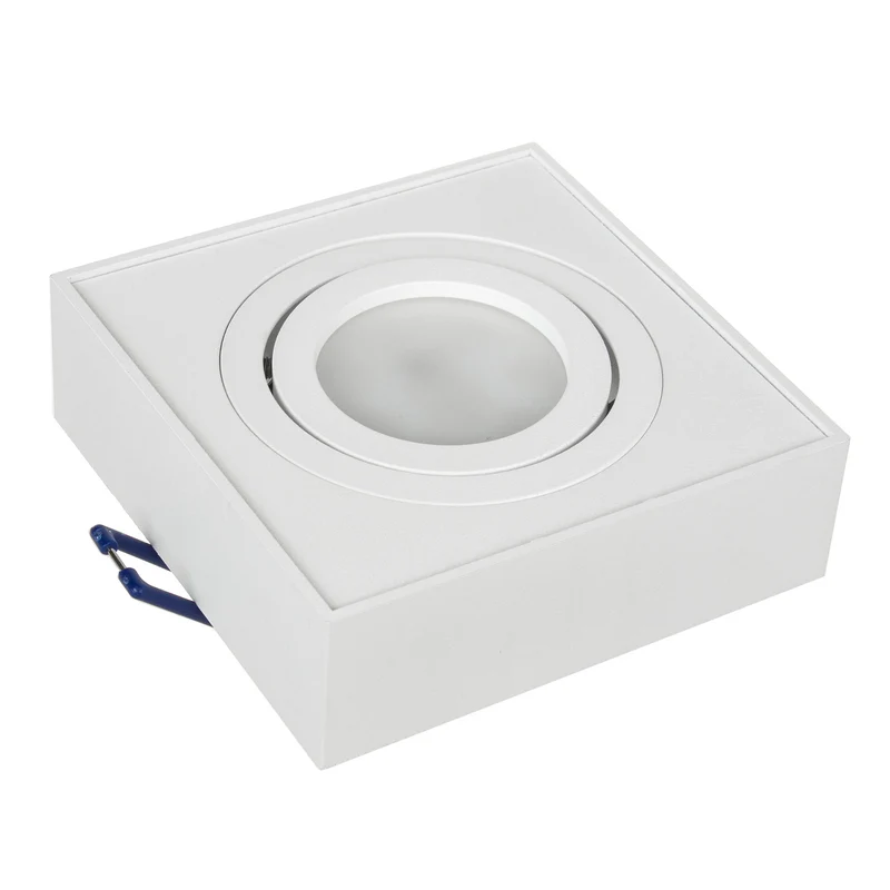 Infälld armatur MCE464 W 7W + Led GU10
