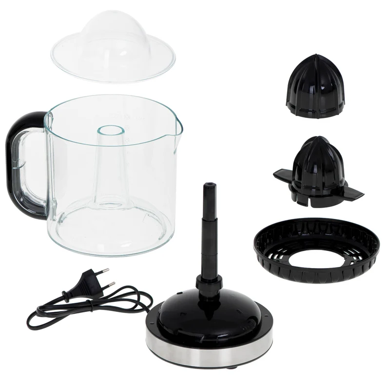 Citruspress Adler, kapacitet 1,2 l, maximal effekt 60 W, svart, AD 4012