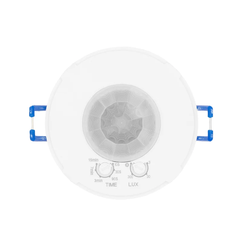 Maclean PIR-rörelsesensor, för infällning, räckvidd 8 m, 600 W/1 200 W, 220–240 V AC, 50/60 Hz, MCE821
