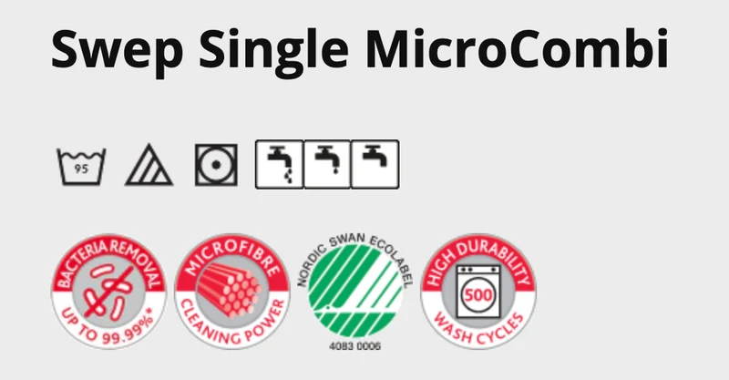 Vileda Swep Single MicroCombi