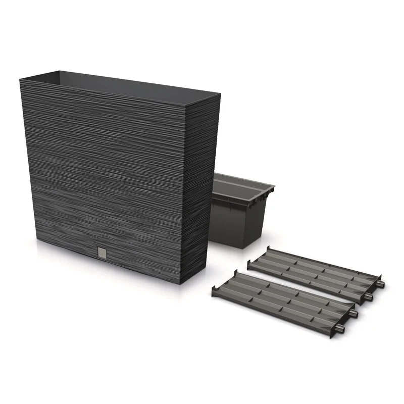 Prosperplast Furu Case T Blomkruka Med Insats DFC800T-S433 Antracit