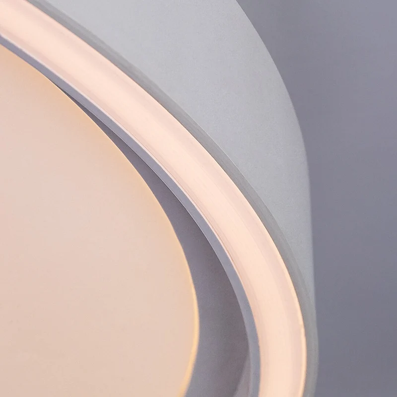 Taklampa Rabalux Zerina, 54 W, IP40, vit, 3000–6500 K, minnesfunktion, med fjärrkontroll, timerfunktion, nattlampeffekt, 75087
