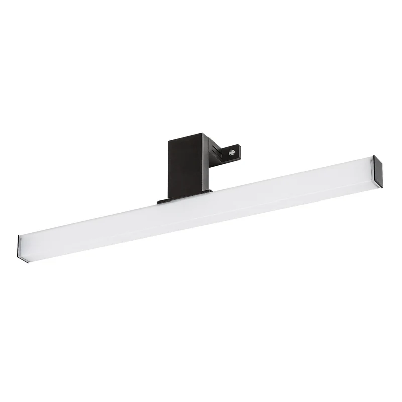Badrumslampa Rabalux Oliro LED 6 W, svart, IP44, 4000 K, 75051
