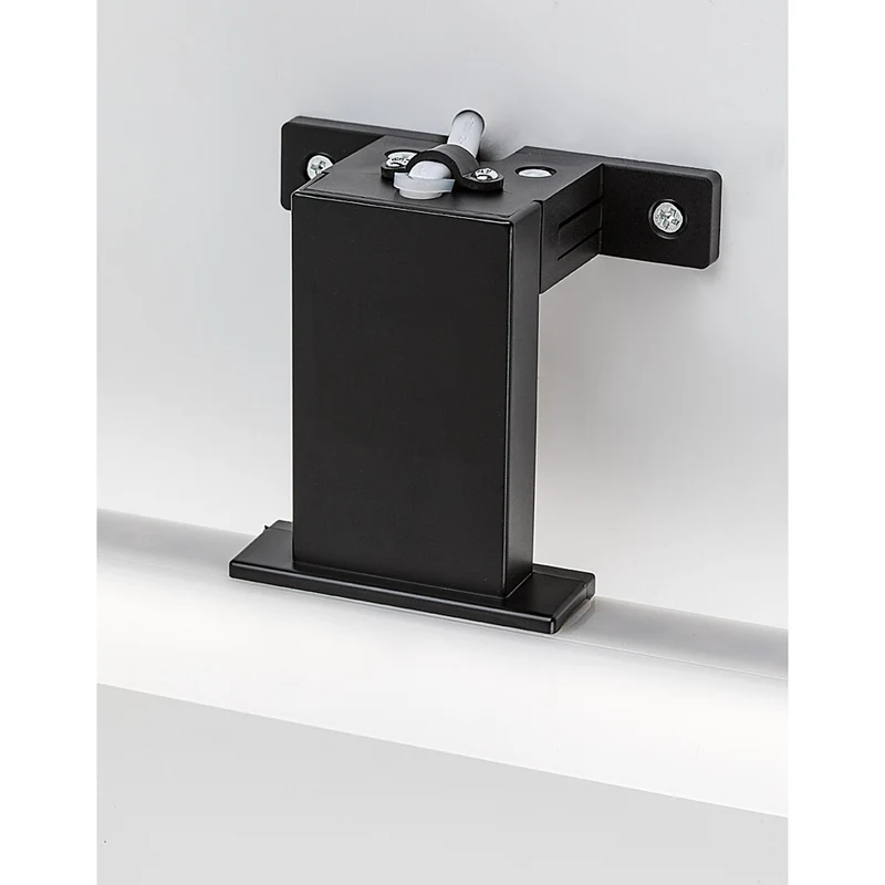 Badrumslampa Rabalux Oliro LED 6 W, svart, IP44, 4000 K, 75051