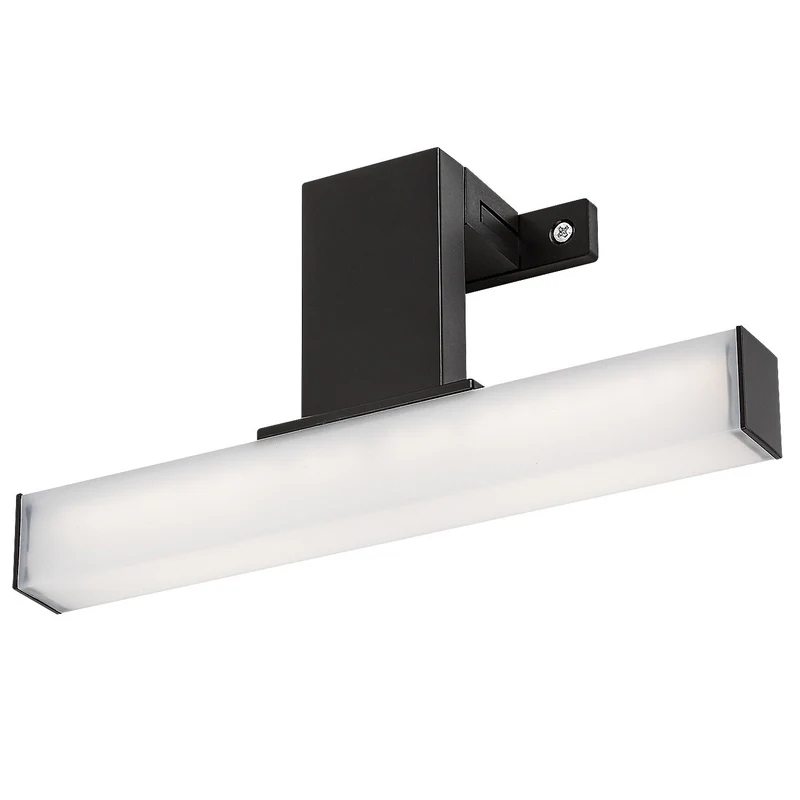 Badrumslampa Rabalux Oliro LED 4 W, svart, IP44, 4000 K, 75050