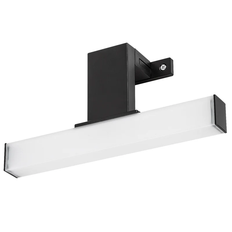 Badrumslampa Rabalux Oliro LED 4 W, svart, IP44, 4000 K, 75050