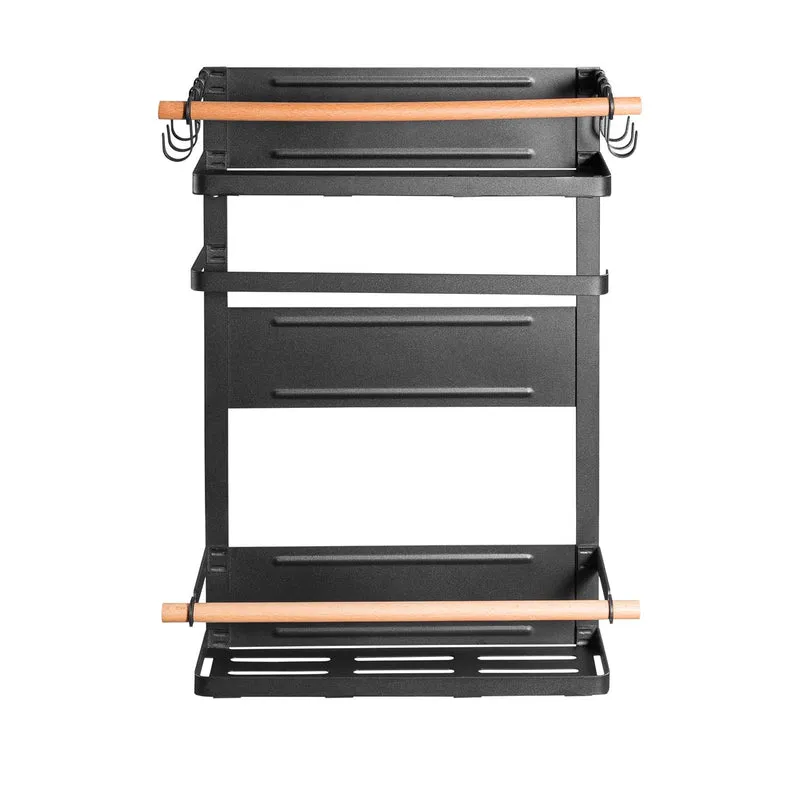 Maclean magnethylla för kylskåp/tvättmaskin, svart, max 12 kg, MC-910, 4 st