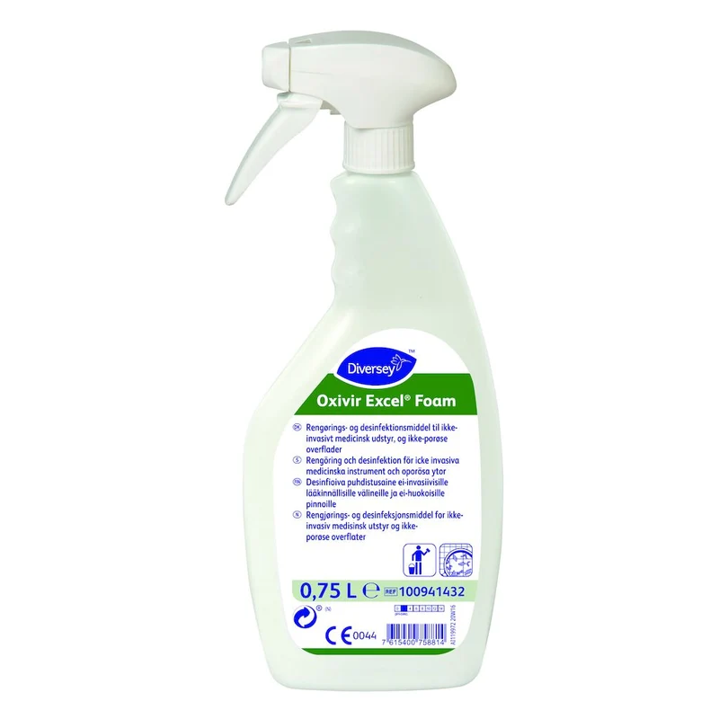 Oxivir Excel Foam desinfektion