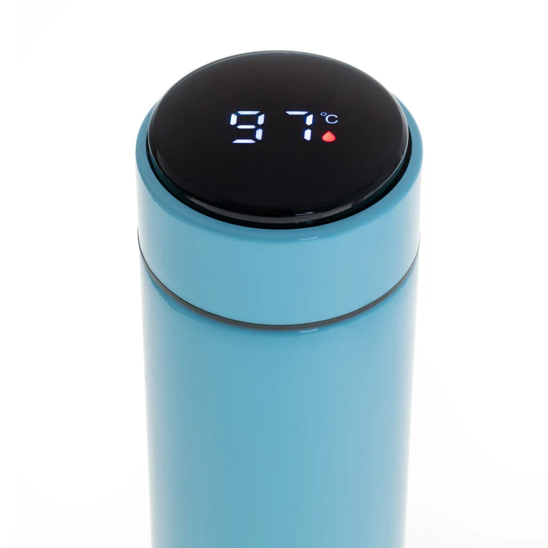 Adler termos, LED-pekskärm, volym 473 ml, färg blå, AD 4506