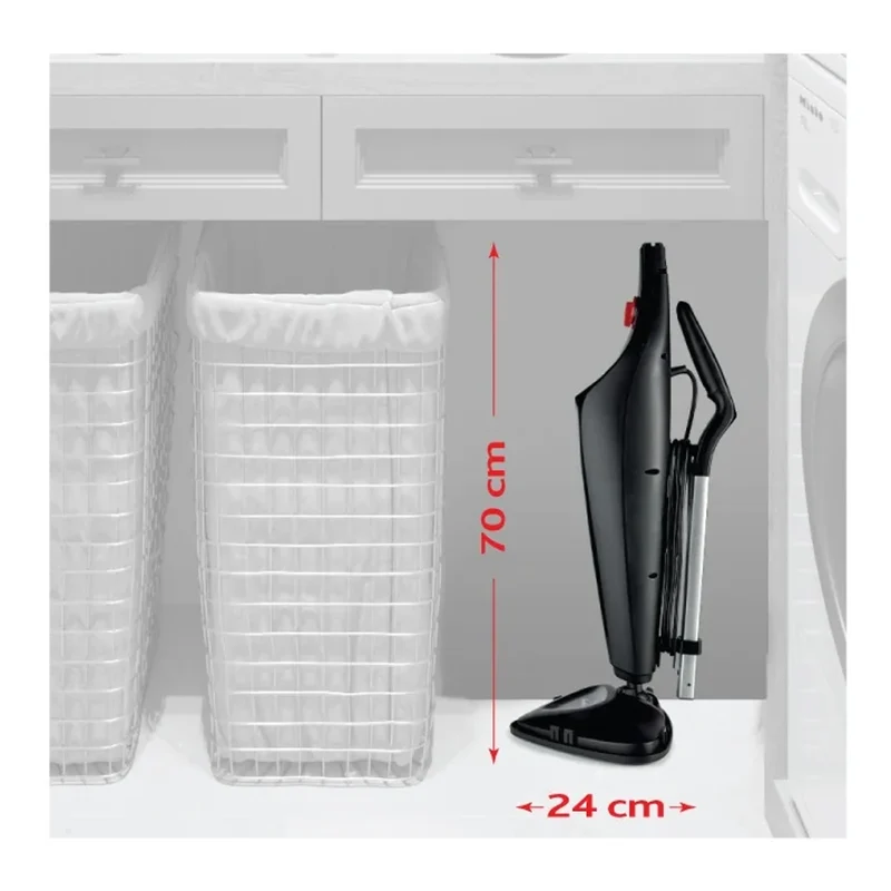 Vileda Steam Plus Compact ångmopp, effekt 1550 W, tankvolym 400 ml, 2 moppdukar,