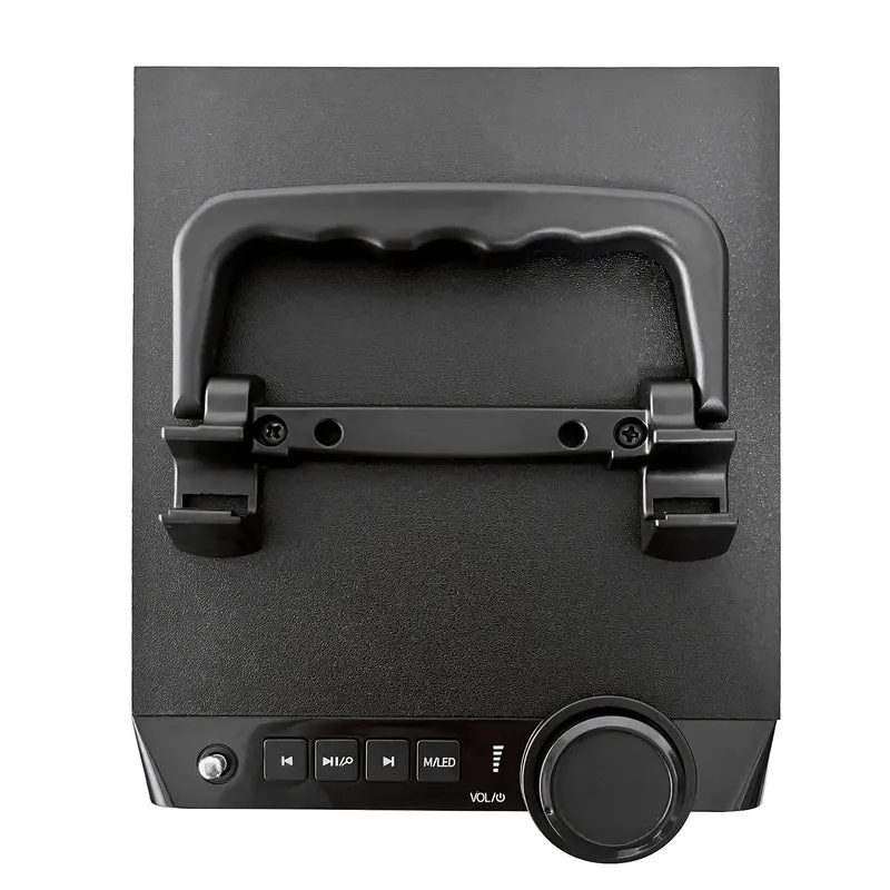 Bärbar Bluetooth-högtalare OVERBOX MT3186, FM-radio, stöd för SD-kort och USB, RMS-effekt 30 W, Mediatech