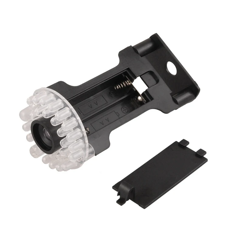 Atrapa IR9000 B IR-kamera IR LED czarna + 2x bateria AAA Varta Industrial