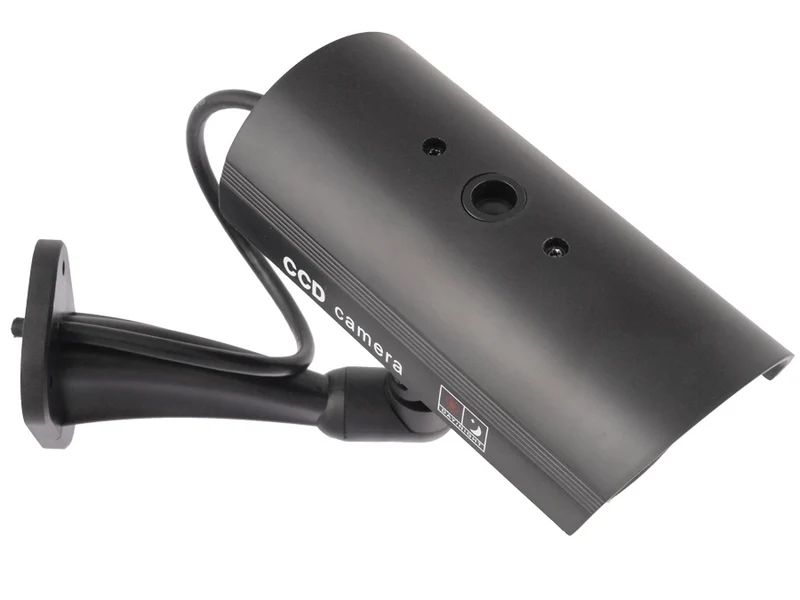 Realistisk dummy-kamera IR9000 B IR med blinkande LED